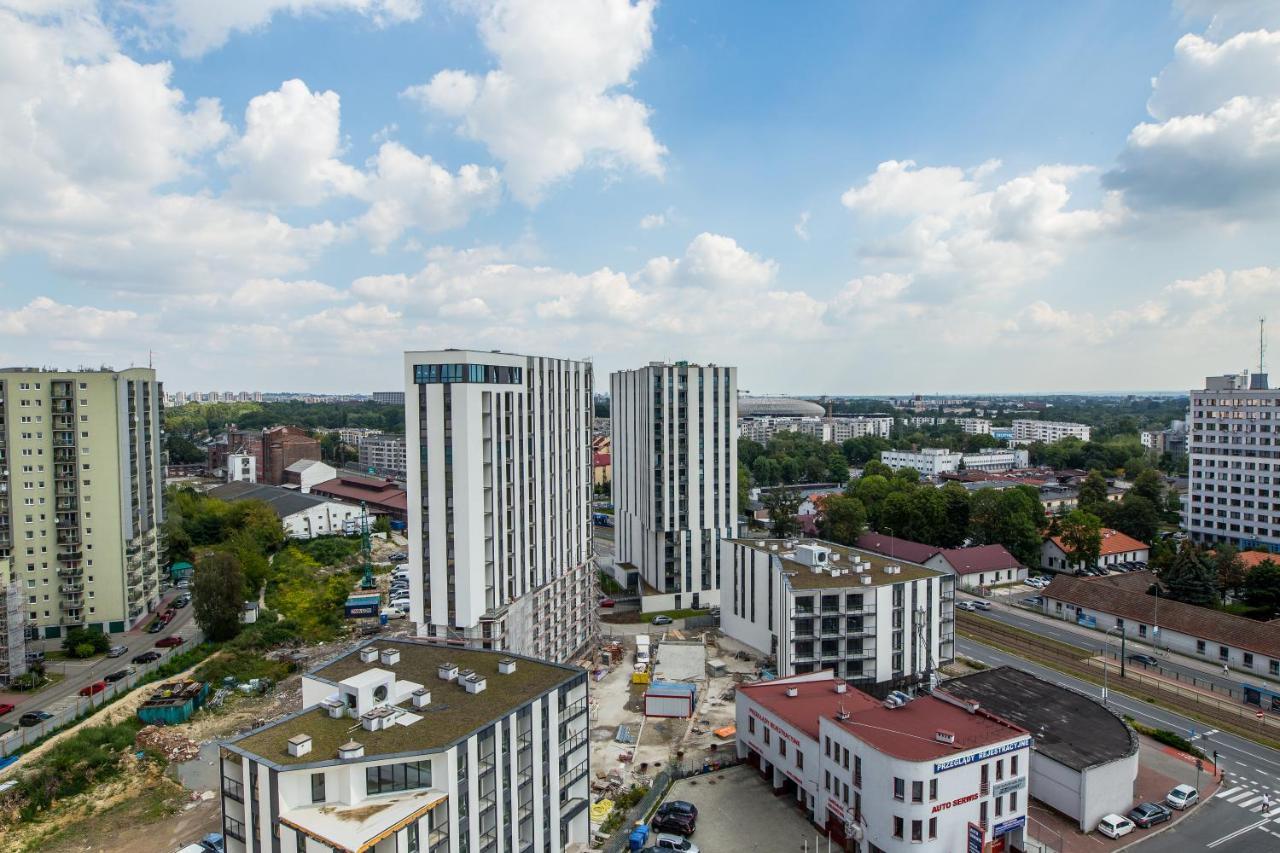 Mogilska Tower Apartments Near Tauron Arena By Inpoint - Free Underground Parking Krasków Exterior foto